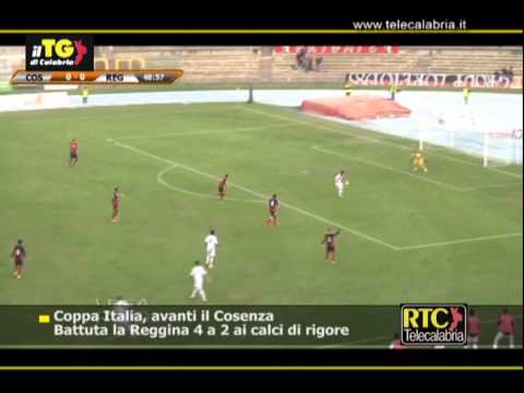 COPPA ITALIA LEGA PRO Cosenza-Reggina 4-2 d.c.r. RTC TELECALABRIA