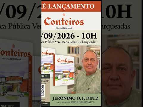 Charqueadas recebe pré-lançamento do livro “Conteiros de Charqueadas II” #conteirosdecharqueadas