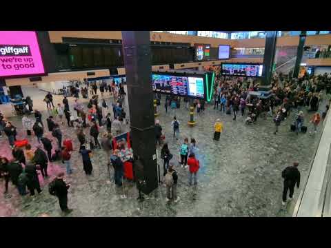 🚨 UK Emergency Alert Test from Euston Station