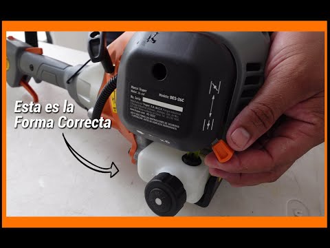 👉🏻 How to Start a Brushcutter Correctly