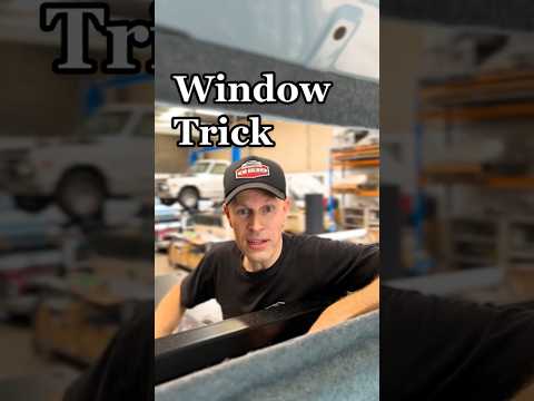Part 1 - putting a rear window back in..