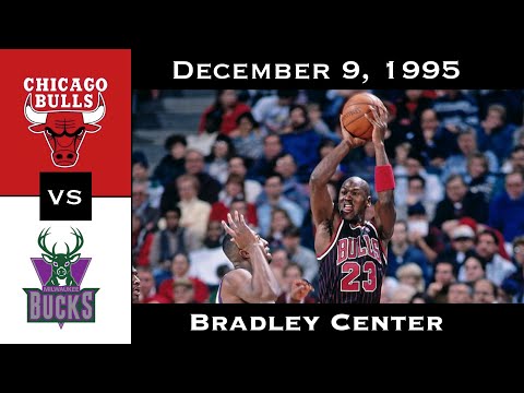 Full Game: Michael Jordan's 45-Point Masterpiece | Bulls vs Bucks (December 9, 1995)