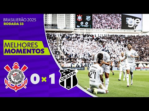 Gols e lances de Corinthians x Ceará