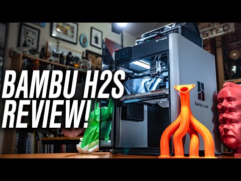 Bambu Lab H2S 3D Printer Review: Price Is Right!