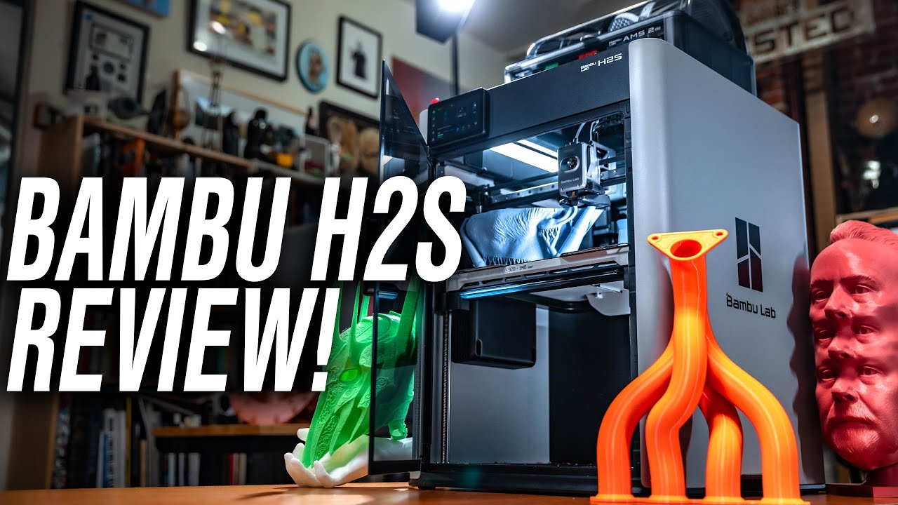 Bambu Lab H2S 3D Printer Review: $1250?!