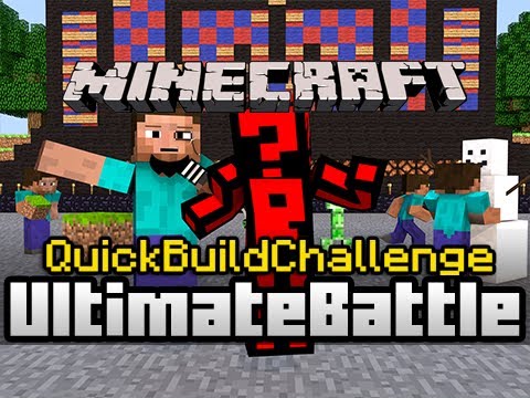 Minecraft Quick Build Challenge - Champion Tournament Grand Final: Anything!