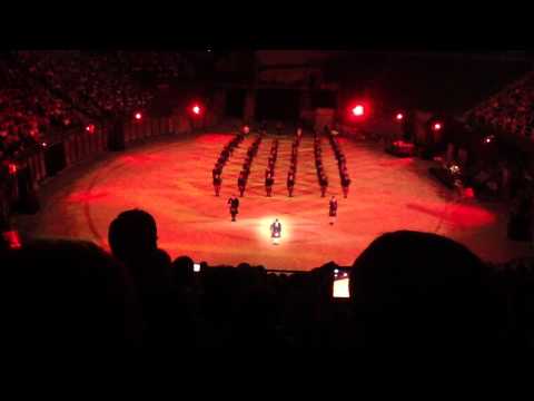 Massed Pipes and Drums in Avenches 2012