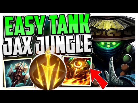 THIS JAX BUILD TURNS HIM INTO AN EASY S+ TANK JUNGLER! 👌 | Jax Guide Season 12 - League of Legends