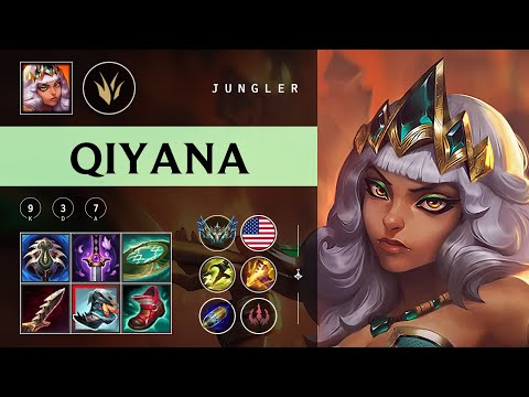 Qiyana Jungle vs Rengar - NA Challenger Patch 25.22