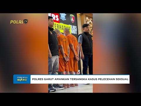 POLRES GARUT AMANKAN 2 TERSANGKA KASUS PELECEHAN SEKSUAL ANAK DI BAWAH UMUR