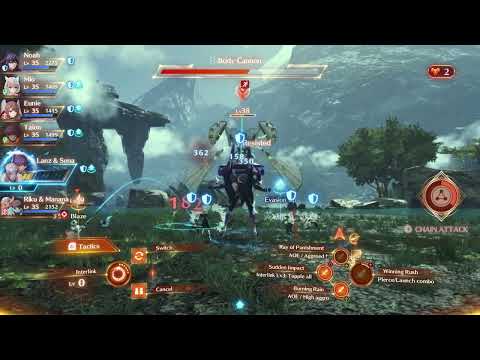 Xenoblade Chronicles 3 - Chapter 4 Great Cotte Falls: Defeat Agnus Troops: Eunie Full Metal Jaguar