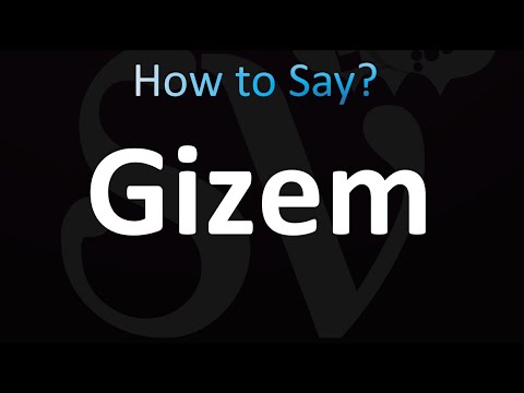 How to Pronounce Gizem