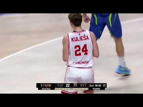NOJUS KULIESA(BORN:2005) BEST 3PT(50%) SHOOTER IN TOURNAMENT.TEAM:BC RYTAS