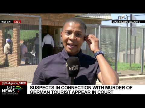 Two suspects to appear in court in connection with murder of German tourist in Mpumalanga