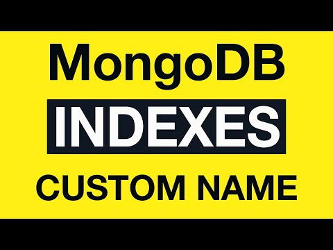 11 MongoDB Indexing Example 3 Index with custom name