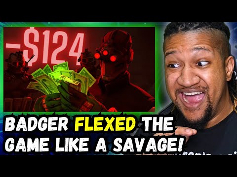 Reacting to TheRussianBadger Robbing $124 From A Free To Play Game!