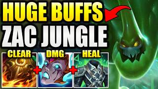 HOW TO PLAY ZAC JUNGLE AFTER THE HUGE BUFFS