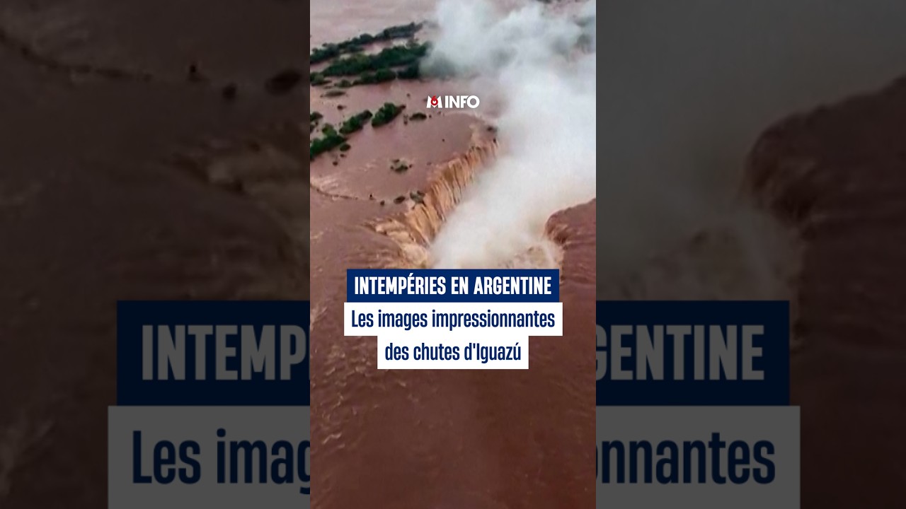 Les chutes d'Iguazú touchées par une crue liée au phénomène El Niño