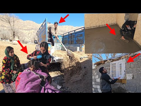 Completion of the Mountain Girls’ Dream Kitchen with Saleh & Rajab, from plastering to windows