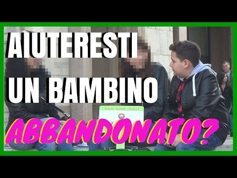 BAMBINO ABBANDONATO!Lo aiuteresti? [Esperimento Sociale w/ Newmanoaddams] - 2RANDOM