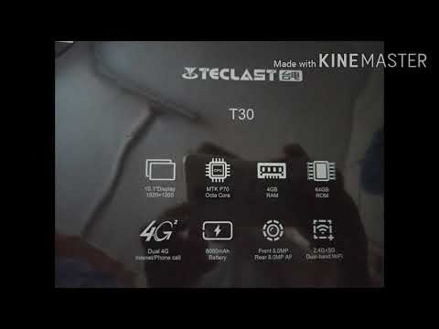 Teclast T30 android tablet spec