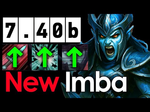 NEW 7.40b Phantom Assassin Carry Gameplay | Boosted Skills IMBA