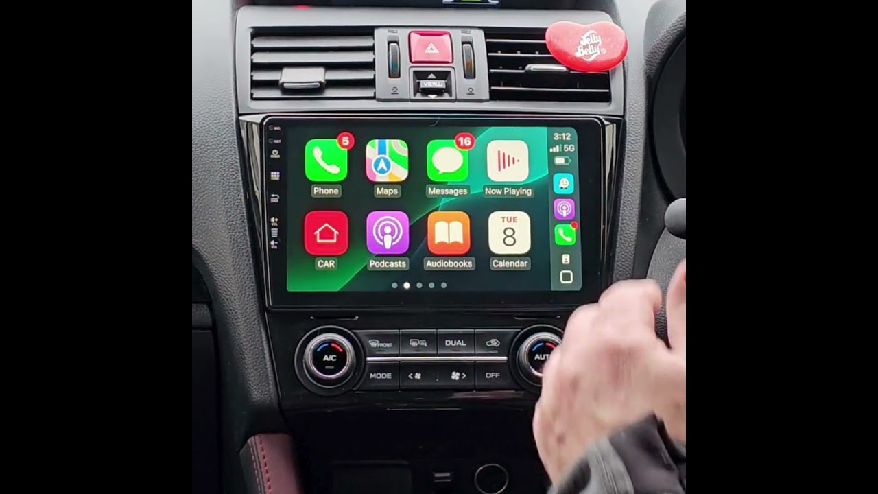 Subaru Levorg (2017-20) /{2 AC Control knob} Version | Apple CarPlay/Android Auto and 9" screen!