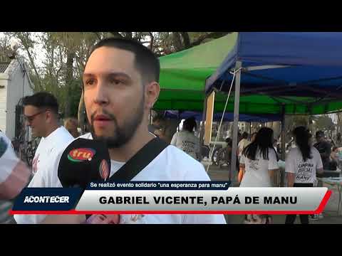 Marcos Juárez: Evento solidario del fin de semana por Manu Vicente