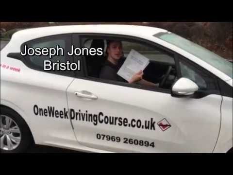 Intensive Driving Courses Bristol | Crash Courses Bristol Joseph Jones