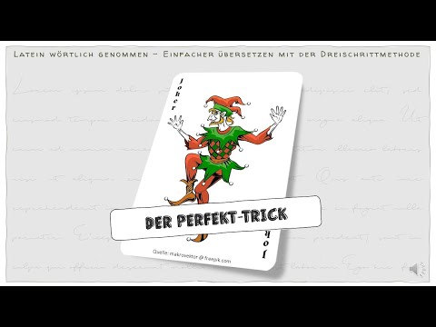 Latein übersetzen 🇩🇪 Der Perfekt-Trick
