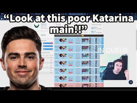 Midbeast Compares His OP GG To An EUW Katarina One Trick!!