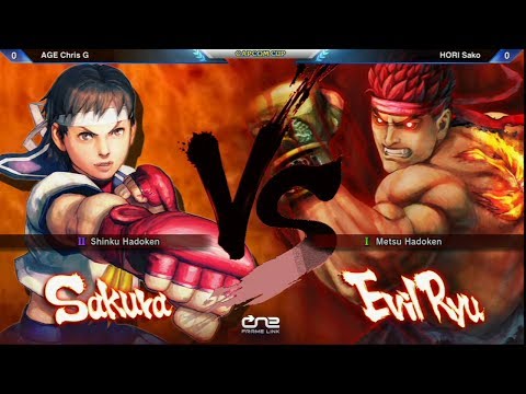 Chris G (Sakura) vs Sako (Evil Ryu) - Capcom Cup 2013 SSF4: AE Ver. 2012