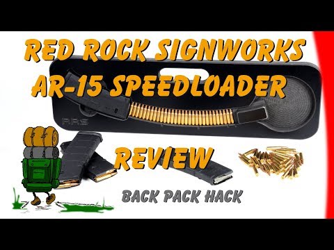 Red  Rock Signworks AR15 Speedloader Review