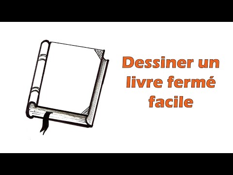 Comment dessiner un livre fermé facile