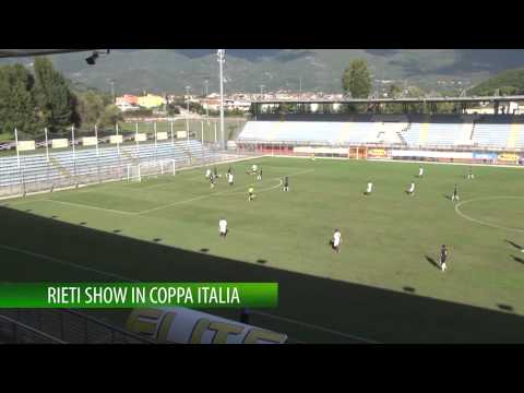 CALCIO ECCELLENZA: RIETI SHOW IN COPPA ITALIA - RL TG SPORT 02-10-13