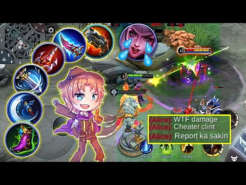 COUNTERING THE POWERFUL MAGE USING THIS ITEM & EMBLEM | AUTOWIN?! ERLINDANG | MLBB
