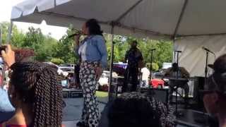 Kierra Sheard Singing her New Single 2nd Win at The First Cathedral Church&#39;s 46th Church Anniversary
