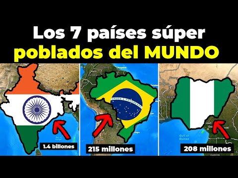 THE 7 OVERPOPULATED COUNTRIES IN THE WORLD