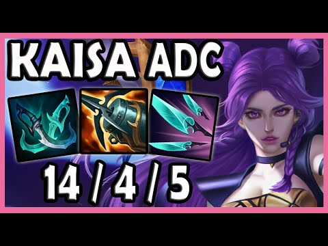 Kaisa vs Caitlyn ADC - Korea Master Patch 13.6 ✅