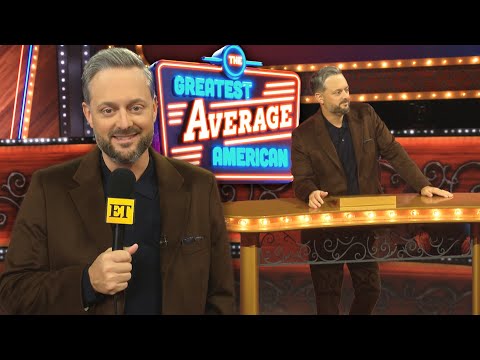 Greatest Average American: Nate Bargatze Can't Stop Cracking Jokes On Set of New Game Show