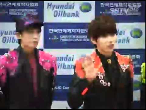 120512 INFINITE, B1A4, Boyfriend - RED CARPET at Dream con 2012