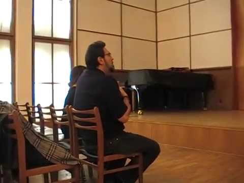 Carlo Colombara, Masterclass in Sofia - 16.12.2014