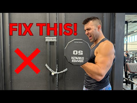 How To EZ Bar Curl With Perfect Form (Grow Your Biceps)