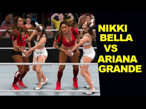 WWE 2K17 Nikki Bella vs Ariana Grande - No Holds Barred