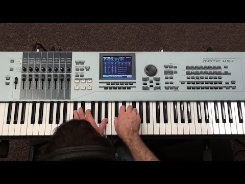 Yamaha MOXF, Motif XF, XS, ES - Amazing Piano from K-Sounds