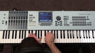 Yamaha MOXF, Motif XF, XS, ES - Amazing Piano from K-Sounds