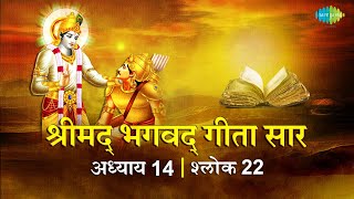 भगवद गीता सार अध्याय 14 श्लोक 22with lyrics | Bhagvad Geeta Chapter 14 sholk 22| Shailendra Bharti