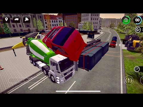 Construction Simulator 3 - #18 Modern Apartment Building 2 - Gameplay - YouTube