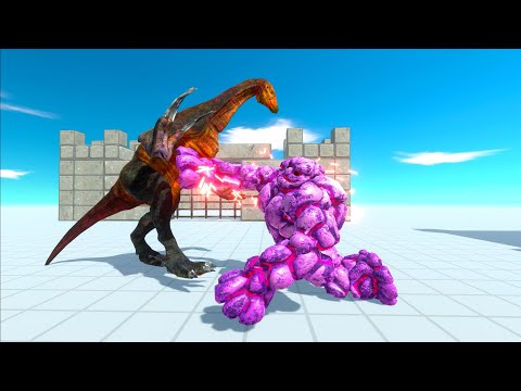 HERBIVORE DINOSAURS vs INFERNALS  - TOURNAMENT - Animal Revolt Battle Simulator