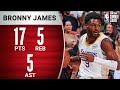 Bronny James Drops 17 Points Vs Clippers July 14 2025